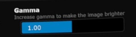 Virtual Desktop Gamma Settings