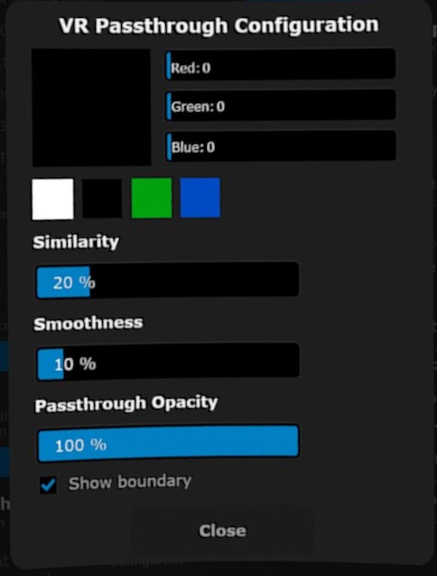 Virtual Desktop Passthrough Configuration